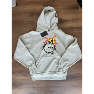 Hundreds x Cool Cats - Adam Bomb Collab Sage Hoodie Size Small New with Tags